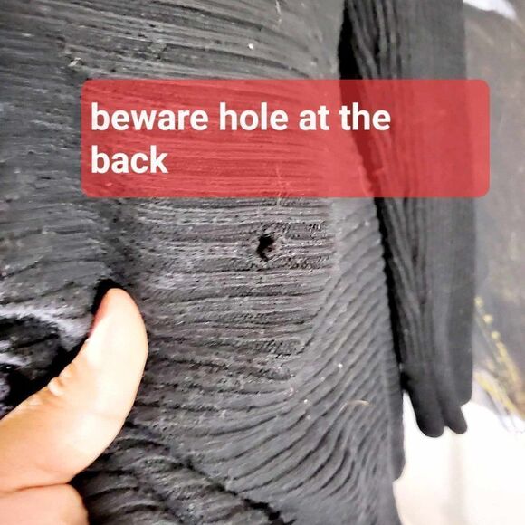 Used: BEBE Size S Color Black Cardigan - Picture 4 of 11